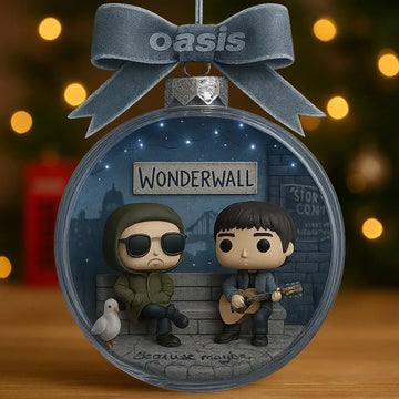 Britpop Christmas Ornament - For Music Fans