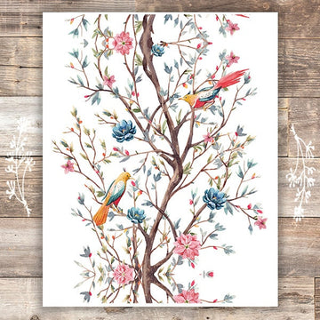 Bird Wall Art Print - 8x10s