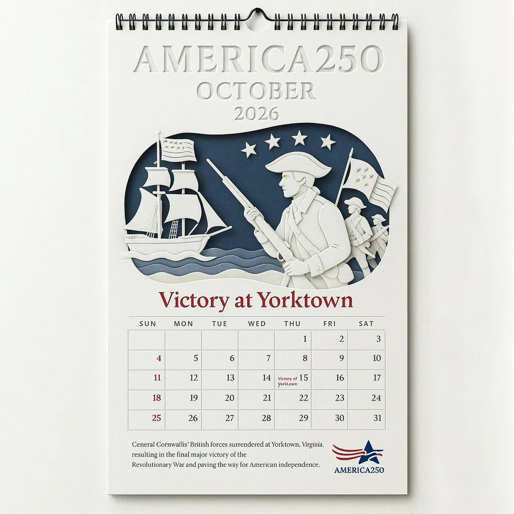 A Journey of Liberty America 250 Calendar