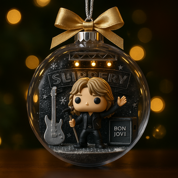 Bon Jovi Christmas Ornament - Gift for Music Fans