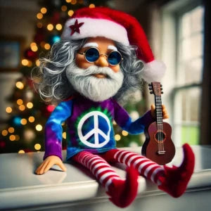 Jerry Garcia Elf Doll