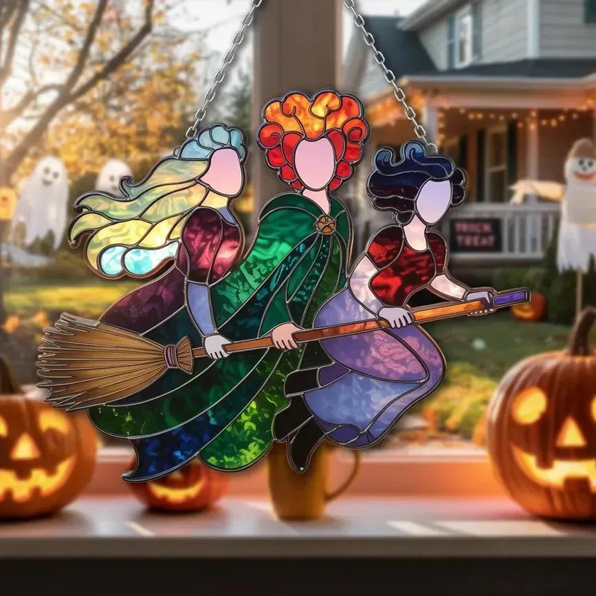 Halloween Witch Suncatcher