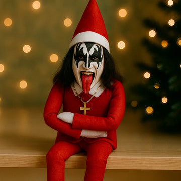 KISS Christmas Elf Doll