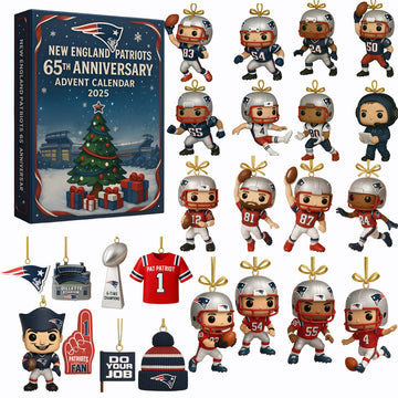 New England Patriots 65th Anniversary Advent Calendar 2025