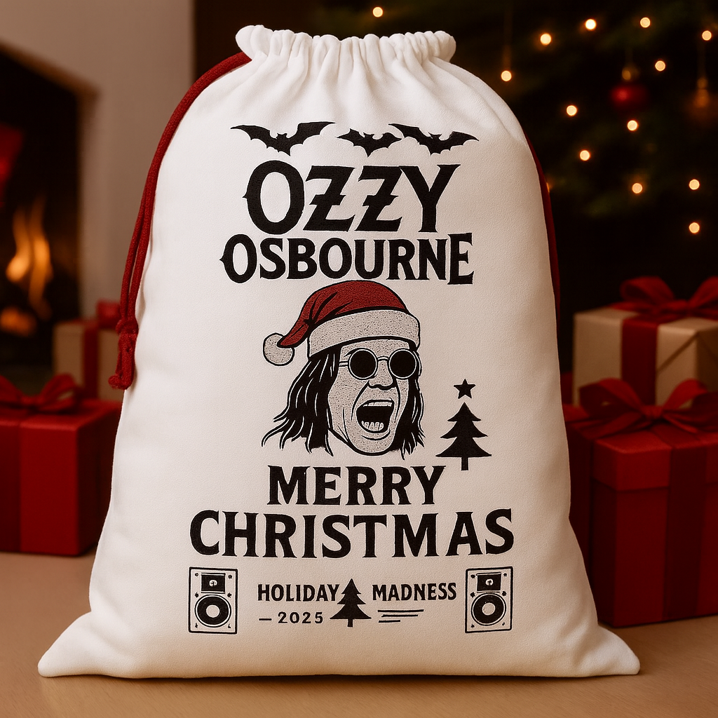 Ozzy Osbourne "Holiday Madness" Santa Sack