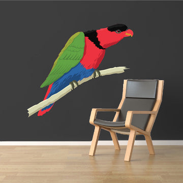 Parrot Wall Sticker Decal Art Colorful Birds