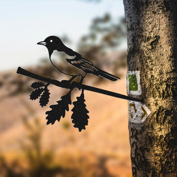 Swallows On Branch Metal bird Metal Tree Art