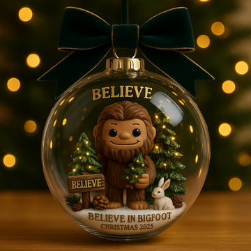 Ozzy Osbourne Christmas Atmosphere Snow Globe Ornament