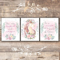 Unicorn Wall Art Prints (Set of 3) - 8x10s | Girls Room Decor