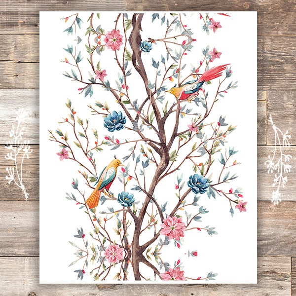 Bird Wall Art Print - 8x10s