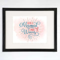 Be A Mermaid And Make Waves Art Print - 8x10