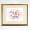 Be A Mermaid And Make Waves Art Print - 8x10