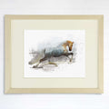 Double Exposure Horse Art Print - 8x10