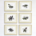Double Exposure Dinosaur Art Prints (Set of 6) - 8x10s