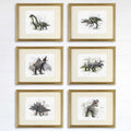 Double Exposure Dinosaur Art Prints (Set of 6) - 8x10s