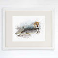 Double Exposure Horse Art Print - 8x10
